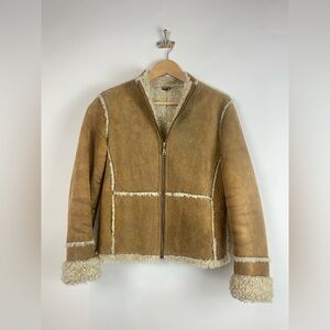 Rogue Leather leather Sherpa jacket Size‎ Small